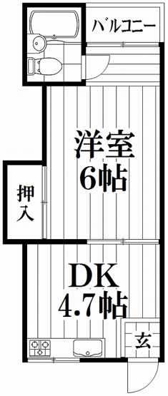 【間取り】 | しらさぎハイツ