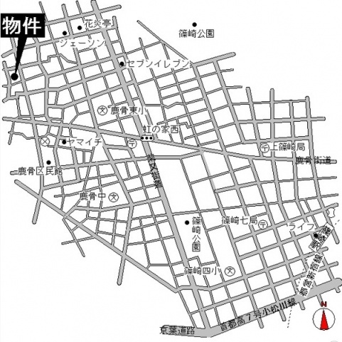 メゾンアルモニーの地図