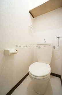 【トイレ】 | カーザ・フェリス星置 | お掃除もラクラクな節水型トイレを設置