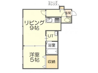【間取り】 | リープ・ブルーメⅢ | 使い勝手を重視した間取り