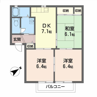 【間取り】 | エスポアール北豊中
