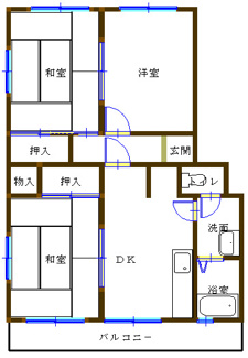 【間取り】 | レジデンス須田