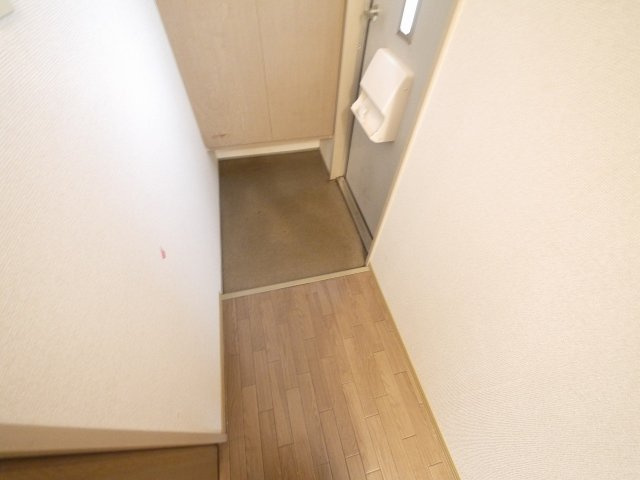 セジュール壱番館Kの玄関|シンプルで使いやすい玄関です