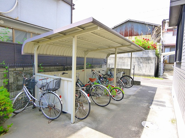 セジュール壱番館Kのその他共用部分|ゆったりとした駐輪スペース