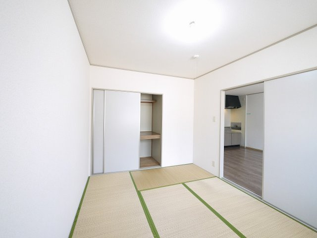 セジュール壱番館Kの寝室|寝室です