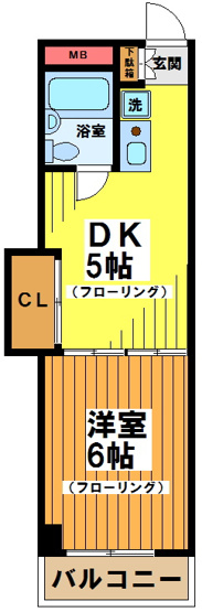 【間取り】 | 第8岩田ビル