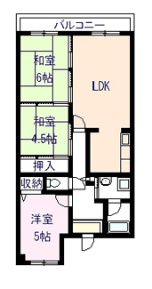 【間取り】 | プリムローズ岸和田