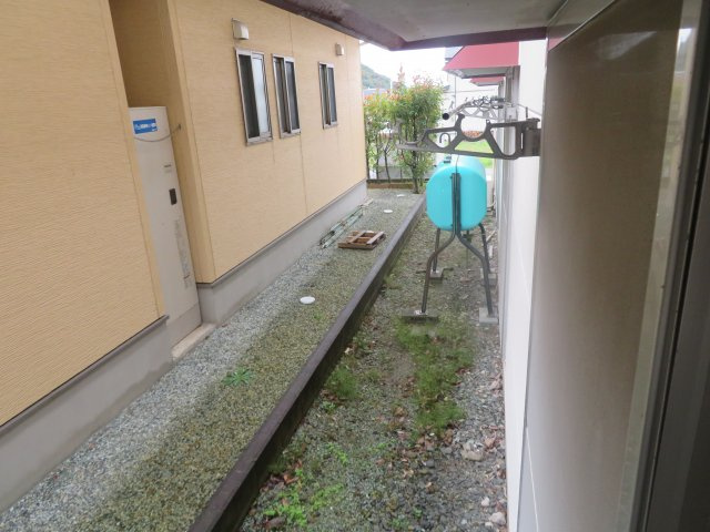 コーポからまつのバルコニー