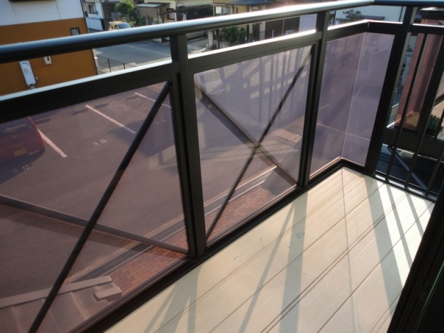 【バルコニー】 | ルーベンス日永Ⅱ | ※同建物同型別のお部屋