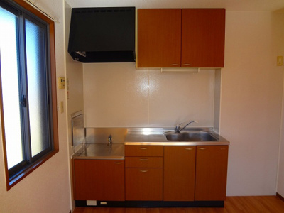 【キッチン】 | ＣＯＭＯＤＯ楠Ｂ | ※同建物同型別のお部屋