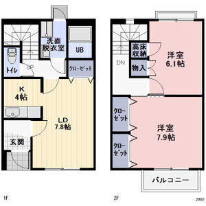 【間取り】 | Primera　E