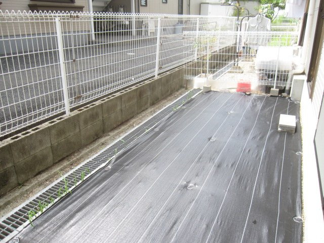 【庭】 | 藤松ハイツ | 専用庭