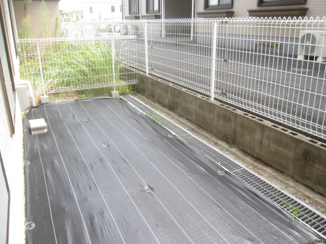 【庭】 | 藤松ハイツ | 専用庭