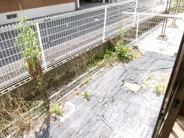 【庭】 | 藤松ハイツ | テラス