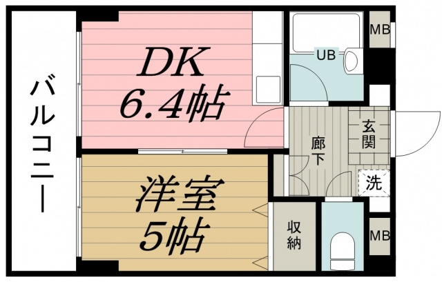 ピスタ２１の間取り