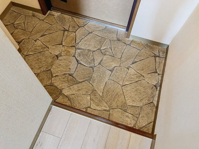 パンション白川の玄関