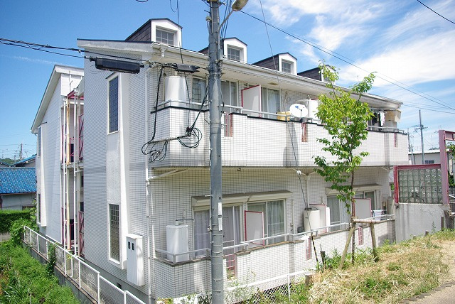 シティパレス新大宮P-5の外観|しっかりとした外観スペースです。
