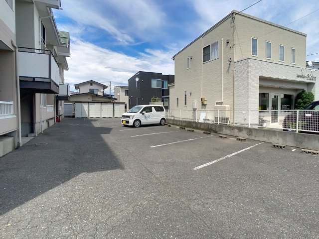 パイクプレースの駐車場