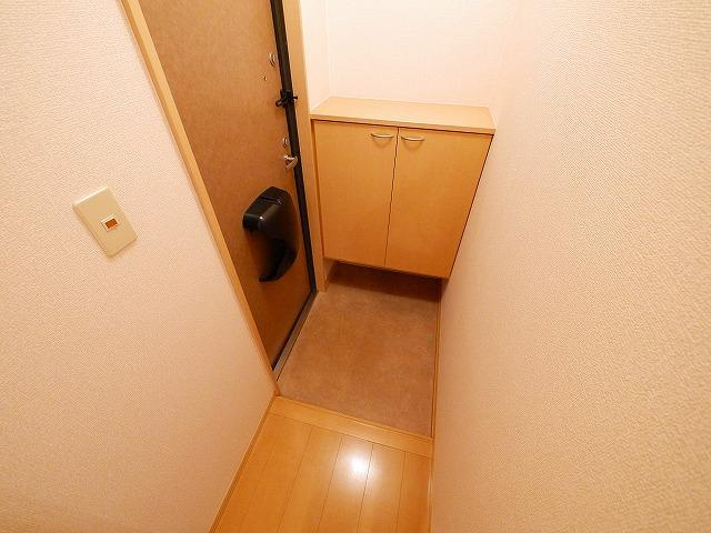 ディアコートⅡの玄関|毎日通る玄関はこちらです