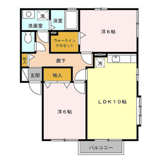【間取り】 | フォーシーズン白羽A