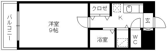 リファレンス久留米駅前の間取り