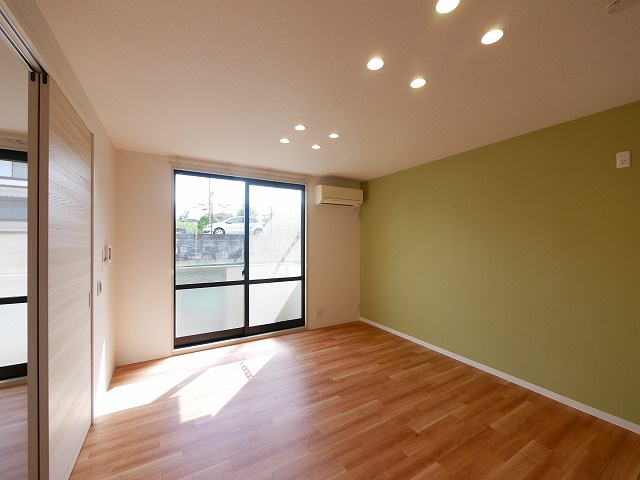 ベルビュの居間・リビング|ゆったり過ごせる居間です