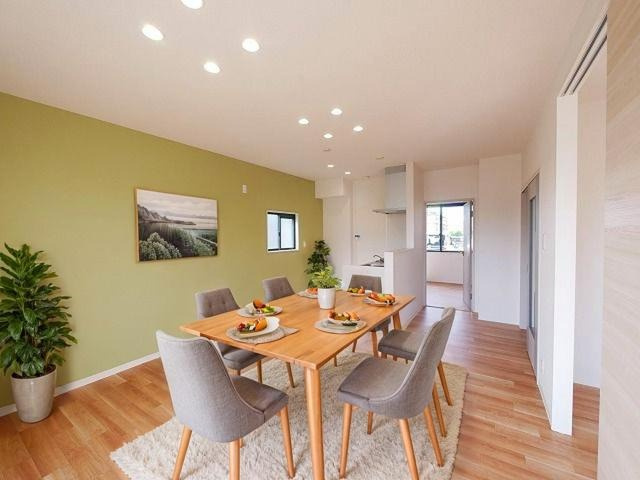 ベルビュの居間・リビング|CGで家具等を配置したもので家具等は含まれません