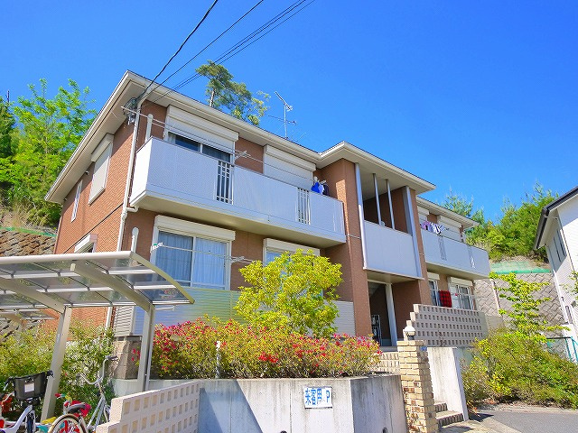 カーサフェリーチェAの外観|外はこのようになっています