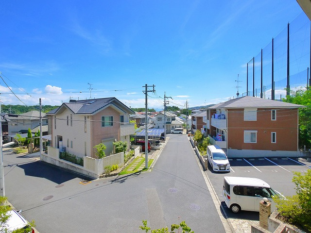カーサフェリーチェAの展望|眺めの良い物件です