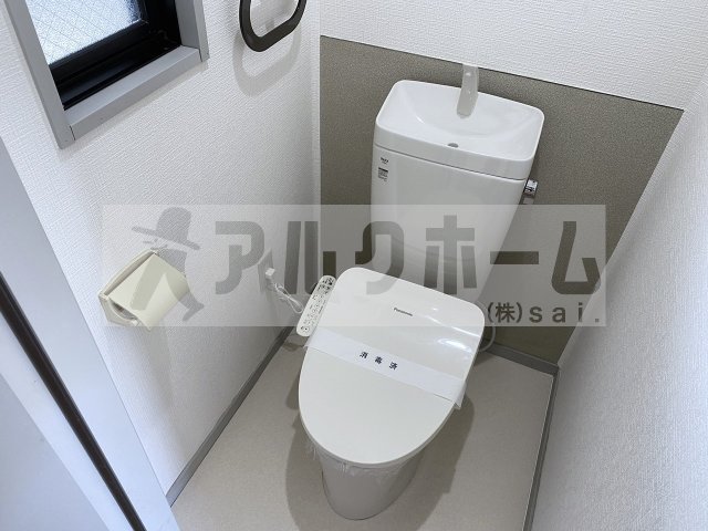 サンビレッジOKUNO(オクノ) Bのトイレ