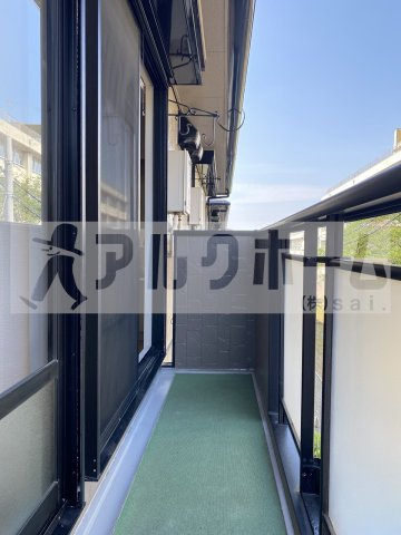 サンビレッジOKUNO(オクノ) Bのバルコニー