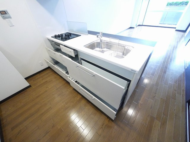 藤和奈良ハイタウンⅠのキッチン|きれいなキッチンです