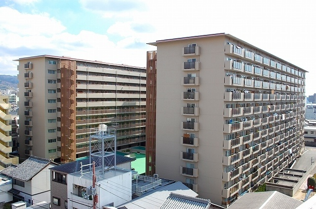 藤和奈良ハイタウンⅠの外観|おしゃれな外観です