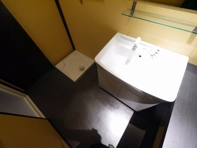 藤和奈良ハイタウンⅠの洗面所|使いやすい洗面所です