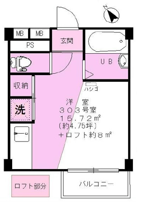 【間取り】 | アスコット神楽坂