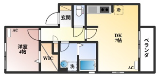 【間取り】 | 長興寺コーポ