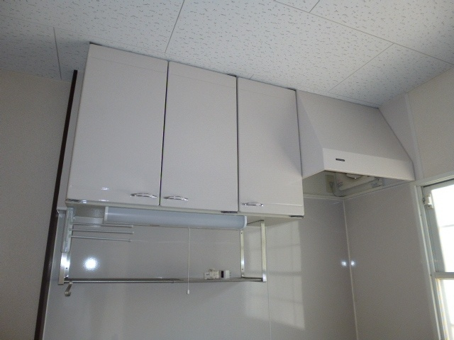 サンライフひろみねＢのキッチン|上部吊戸