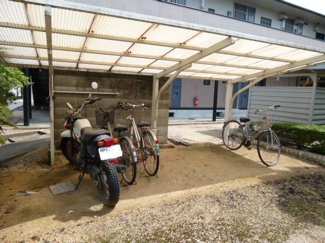 サンライフひろみねＢのその他共用部分|自転車置き場