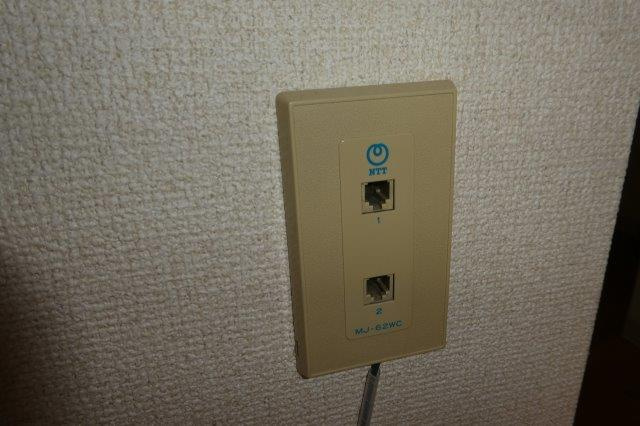 サンビレッジ新田Ａの設備|電話モジュラー