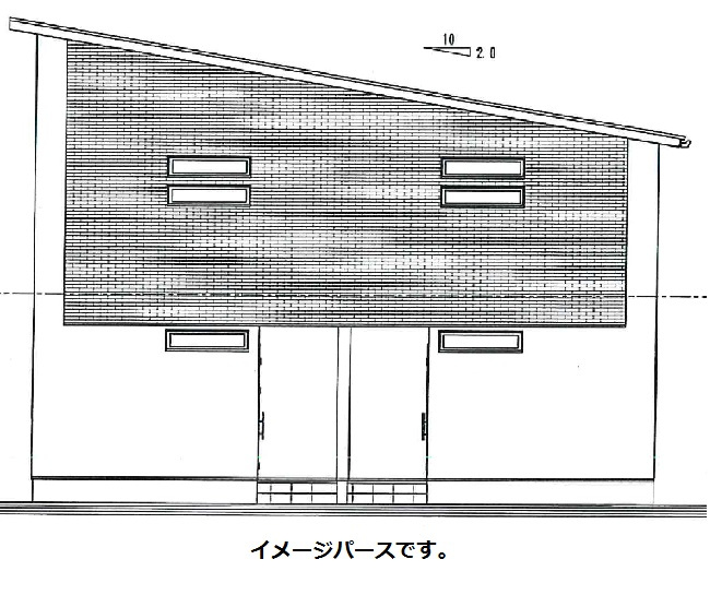 倉敷市中島のタウンの外観