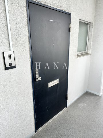 ベルゾーネ千住の玄関