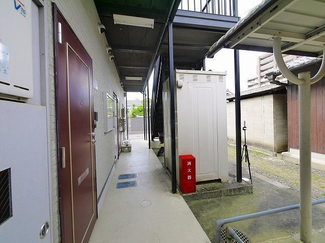 カーサオールワンのその他共用部分|お部屋の玄関先