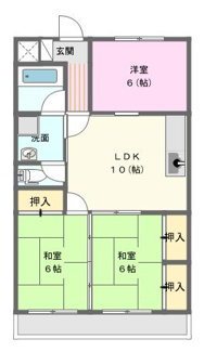 【間取り】 | コーポサングレー