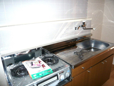 【設備】 | ウチダハイツＢ | ２口ガスコンロ