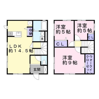 【間取り】 | 美乃利戸建Ａ