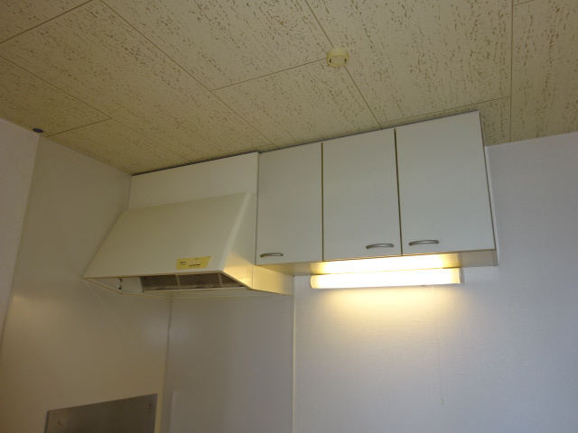 ハピネス２１のキッチン|キッチン上収納