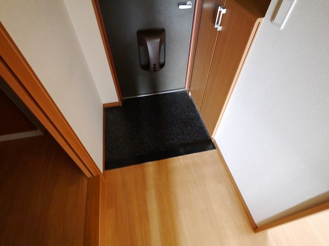 レーベン　ＡＺＵＫＩの玄関|収納もある玄関です