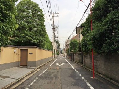 【周辺】 | 神山町ハウス(渋谷区賃貸一戸建て) | 閑静な邸宅街-渋谷区神山町