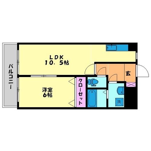 シーベルの間取り|現状優先　（反転タイプ有り）
