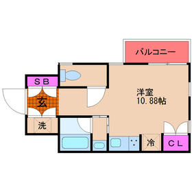 【間取り】 | ＢＬＡＮＣ北堀江